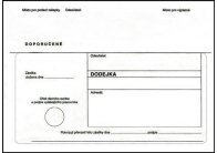 Obálky B6 s dodejkou, vytrhovací okénko - bílá / 1000 ks Obálky B6 s dodejkou, vytrhovací okénko - bílá / 1000 ks