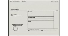 Obálky B6 s dodejkou - bílá / 1000 ks