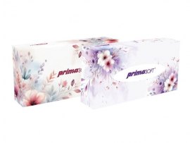 PrimaSoft kosmetické papírové kapesníky 2-vrstvé 100 ks PrimaSoft kosmetické papírové kapesníky 2-vrstvé 100 ks