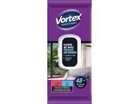 Vlhčené ubrousky VORTEX - Sklo a zrcadla 48 ks