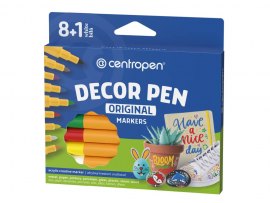 Popisovač Centropen DECOR PEN 2738 / 8+1