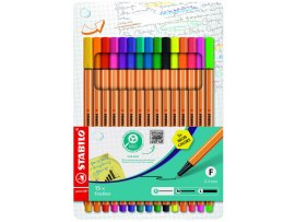 Liner STABILO® point 88 - sada 15 ks