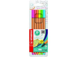 Liner STABILO® point 88 Neon - sada 6 ks Liner STABILO® point 88 Neon - sada 6 ks