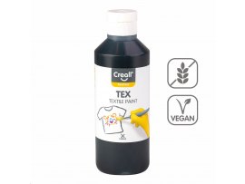 Textilní barva Creall Tex - 250 ml / černá