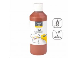 Textilní barva Creall Tex - 250 ml / hnědá
