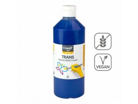 Transparentní barva Creall Trans - 500 ml / modrá