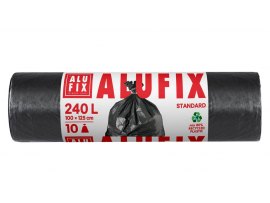 Pytle na odpad Alufix Profesional - 100x125cm / 240l / 35my / 10ks / černá Pytle na odpad Alufix Profesional - 100x125cm / 240l / 35my / 10ks / černá