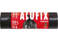 Pytle na odpad Alufix Profesional - 70x110cm / 120l / 45my / 10ks / černá Pytle na odpad Alufix Profesional - 70x110cm / 120l / 45my / 10ks / černá
