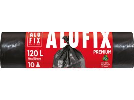 Pytle na odpad Alufix Profesional - 70x110cm / 120l / 45my / 10ks / černá Pytle na odpad Alufix Profesional - 70x110cm / 120l / 45my / 10ks / černá
