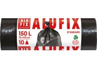 Pytle na odpad Alufix Standard - 105x78cm / 150l / 35my / 10ks / černá Pytle na odpad Alufix Standard - 105x78cm / 150l / 35my / 10ks / černá