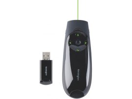 Prezentační ukazovátko Kensington Expert - zelený paprsek laseru/ovládání kurzoru