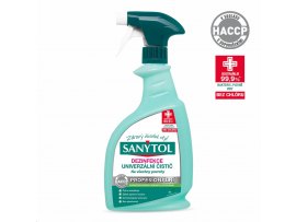Sanytol univerzální čistič Professional - 750 ml s rozprašovačem / eukalyptus Sanytol univerzální čistič Professional - 750 ml s rozprašovačem / eukalyptus
