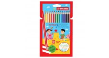 Pastelky STABILO® trojhranné Trio silné / 12 barev