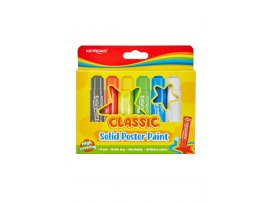 Temperové barvy Keyroad tuhé - classic / 6 ks