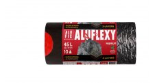 Pytle Alufix ALUFLEXY stahovací - 52x69cm / 45l / 30my / 10ks / stříbrnočerná