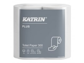 Papír toaletní Katrin Plus - 3 vrstvý / 4 ks Papír toaletní Katrin Plus - 3 vrstvý / 4 ks