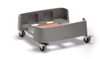 Vozík pro odpadkové koše Durabin rPP - 90 l