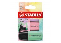 Zvýrazňovač Stabilo Boss Original Mini Pastel - sada 3 ks Zvýrazňovač Stabilo Boss Original Mini Pastel - sada 3 ks