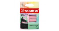 Zvýrazňovač Stabilo Boss Original Mini Pastel - sada 3 ks