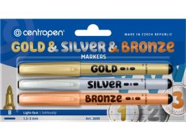 Značkovače Centropen 2690 - sada 3 ks Značkovače Centropen 2690 - sada 3 ks