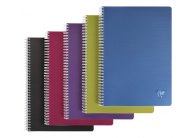 Blok kroužkový Clairefontaine Linicolor intesive A4 - čtvereček / 50 listů / mix barev Blok kroužkový Clairefontaine Linicolor intesive A4 - čtvereček / 50 listů / mix barev