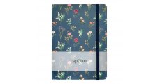 Kniha záznamní SPOKO - A5 / linka / Flowers II