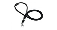 Textilní šňůrka Durable - černá / 46 cm