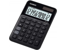 Kalkulačka Casio MS 20 UC displej 12 míst - černá Kalkulačka Casio MS 20 UC displej 12 míst - černá