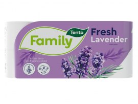 Papír toaletní Tento Fresh Aroma Lavender - 2 vrstvý / 8 rolí