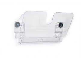 Držák na prospekty DURABLE magnetický - A4 čirý / na šířku