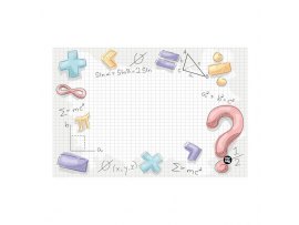 Pracovní podložka - Math / 60 x 40 cm