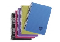 Blok kroužkový Clairefontaine Linicolor intesive A5 - linka / 90 listů / mix barev Blok kroužkový Clairefontaine Linicolor intesive A5 - linka / 90 listů / mix barev