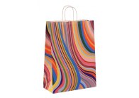 Taška papírová kroucené ucho - 70. léta / 240 x 110 x 310 mm Taška papírová kroucené ucho - 70. léta / 240 x 110 x 310 mm
