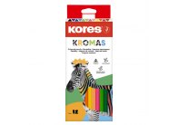 Pastelky Kores Kromas trojhranné / 12 barev Pastelky Kores Kromas trojhranné / 12 barev
