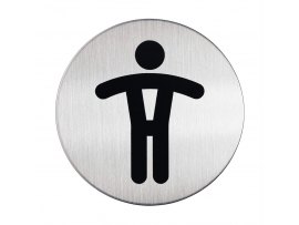 Piktrogram nerez Durable - WC páni / Ø 83 mm Piktrogram nerez Durable - WC páni / Ø 83 mm