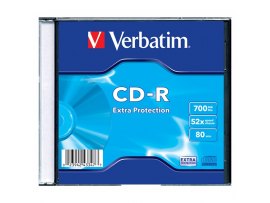 Verbatim CD-R Slim 700 MB - 52x / 1 ks