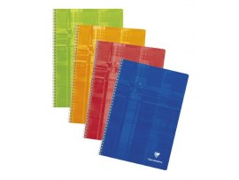 Blok kroužkový Clairefontaine Metric A4 - linka / 50 listů / mix barev