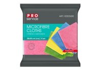 Utěrka z mikrovlákna PRO service univerzální 4 ks - 38 x 38 cm / mix barev Utěrka z mikrovlákna PRO service univerzální 4 ks - 38 x 38 cm / mix barev