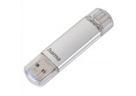 Flash Pen Laeta twin - stříbrná / 16 GB / USB 3.1 Flash Pen Laeta twin - stříbrná / 16 GB / USB 3.1
