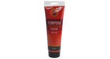Temperová barva - červená světlá / tuba 250 ml