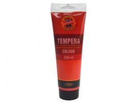 Temperová barva - rumělka červená / tuba 250 ml Temperová barva - rumělka červená / tuba 250 ml