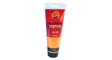 Temperová barva - oranžová / tuba 250 ml