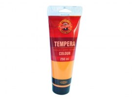 Temperová barva - oranžová / tuba 250 ml Temperová barva - oranžová / tuba 250 ml