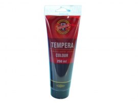 Temperová barva - černá / tuba 250 ml