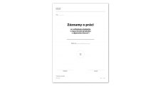 Záznamy o práci v nepovinném předmětu, zájmovém útvaru dvoulist A4