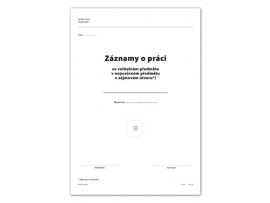 Záznamy o práci v nepovinném předmětu, zájmovém útvaru dvoulist A4 Záznamy o práci v nepovinném předmětu, zájmovém útvaru dvoulist A4
