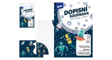 Dopisní papír 5 + 10 - Vesmír