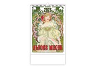 Kalendář nástěnný Alfons Mucha / N177