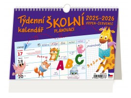 Kalendáře stolní Plánoací školní týdenní / S38 Kalendáře stolní Plánoací školní týdenní / S38