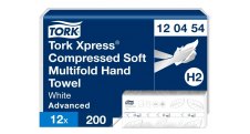 Tork papírové ručníky skládané 120454 H2 XPress - Z-Z bílé 12 x 200 ks